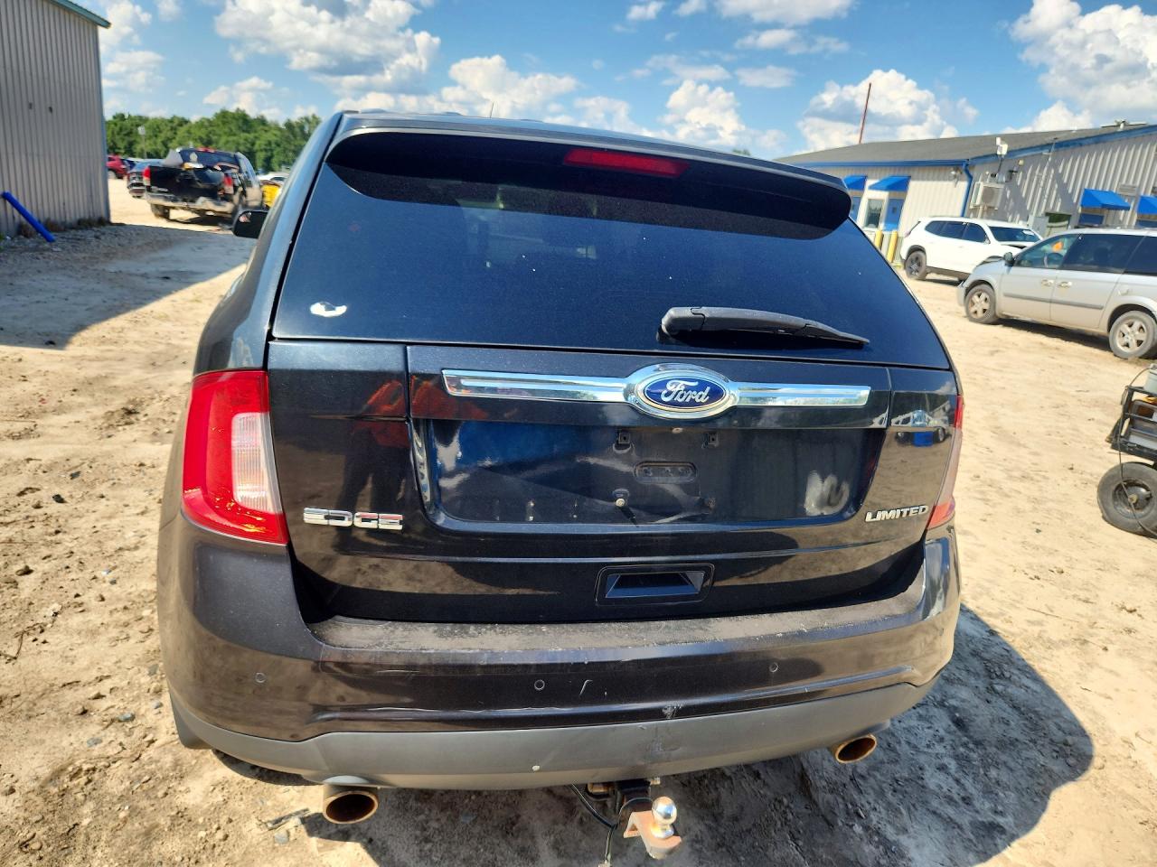 2014 Ford Edge Limited Black vin: 2FMDK3KCXEBA91140