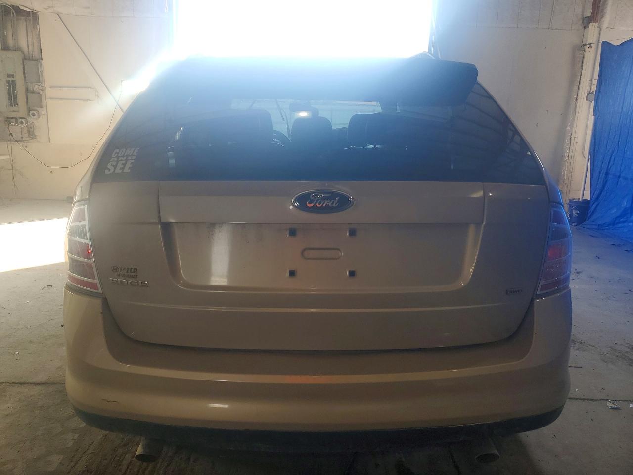 2007 Ford Edge Se Золотой vin: 2FMDK46C07BA49837