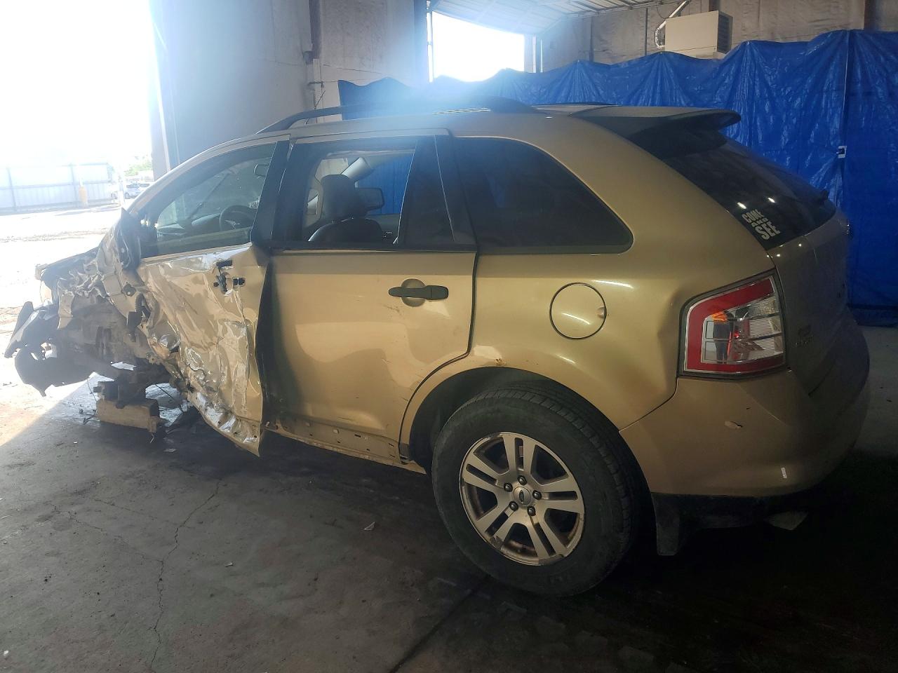 2007 Ford Edge Se Золотой vin: 2FMDK46C07BA49837
