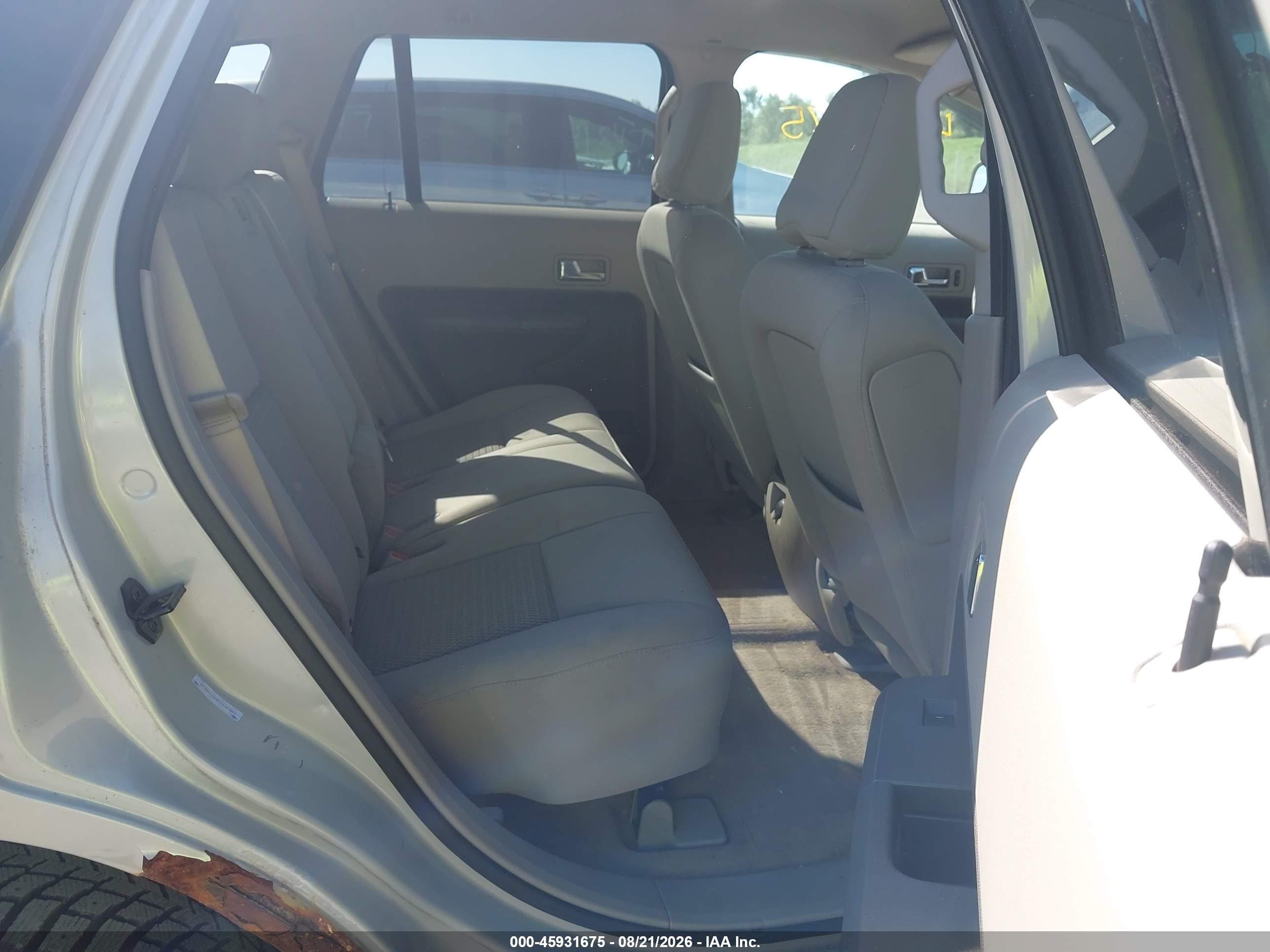 2007 Ford Edge Se Gray vin: 2FMDK46C07BB31583
