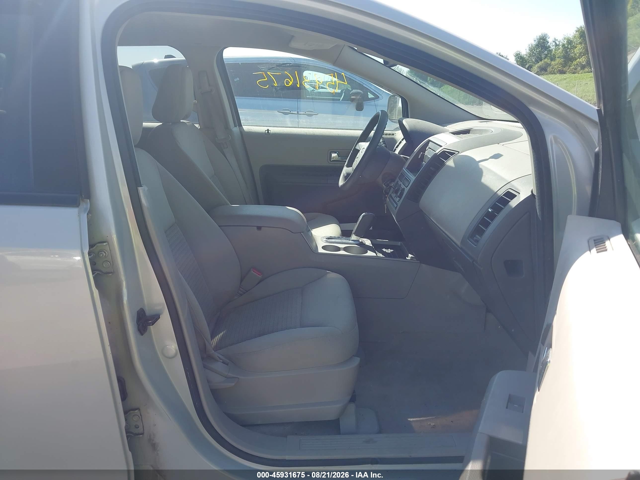 2007 Ford Edge Se Gray vin: 2FMDK46C07BB31583