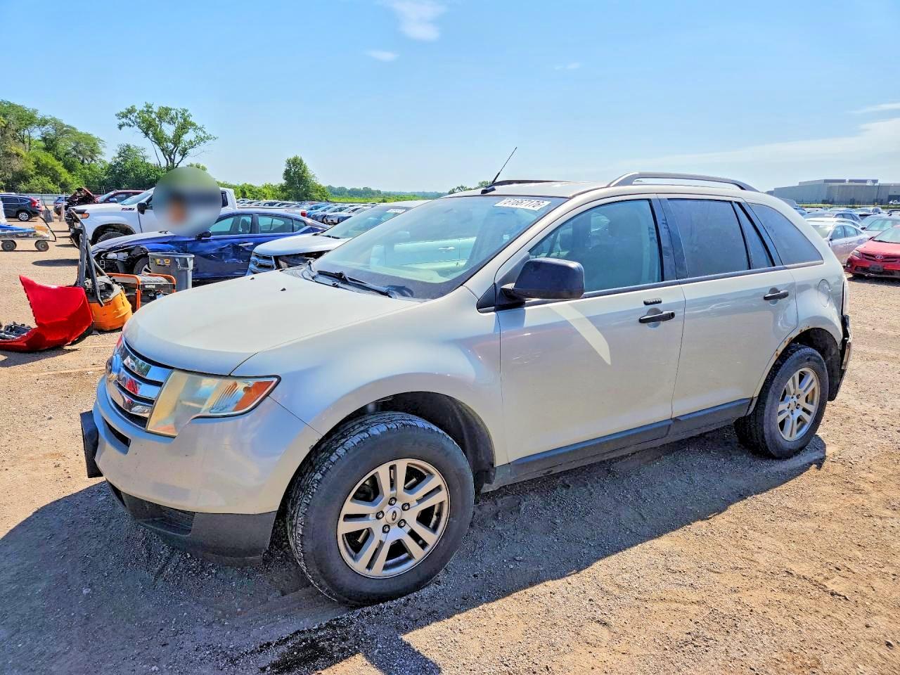 2007 Ford Edge Se Gray vin: 2FMDK46C57BB32972
