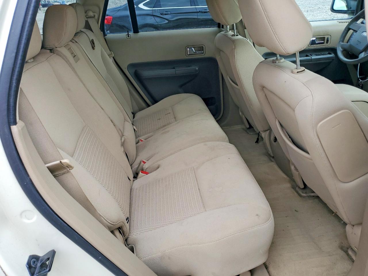 2007 Ford Edge Se Cream vin: 2FMDK46C67BA93650