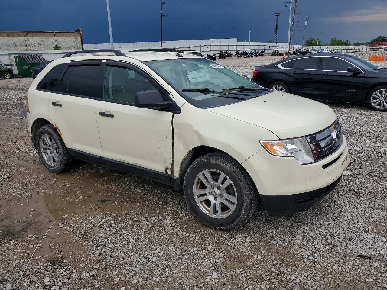 2007 Ford Edge Se Cream vin: 2FMDK46C67BA93650