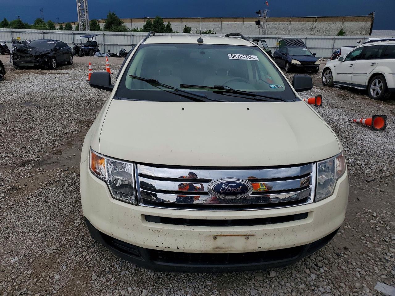 2007 Ford Edge Se Cream vin: 2FMDK46C67BA93650