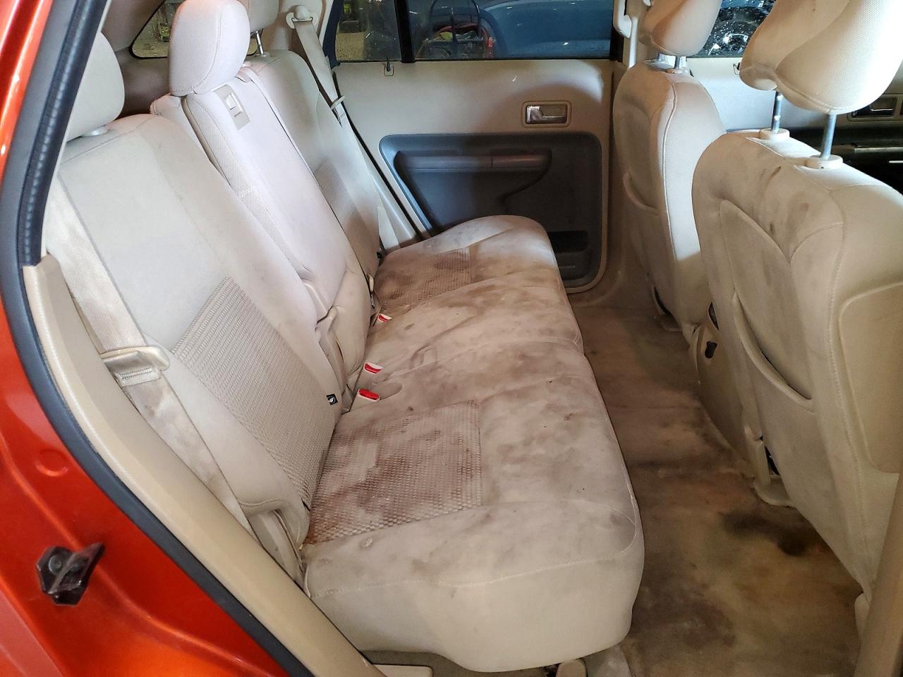 2007 Ford Edge Se Orange vin: 2FMDK46C77BA48264