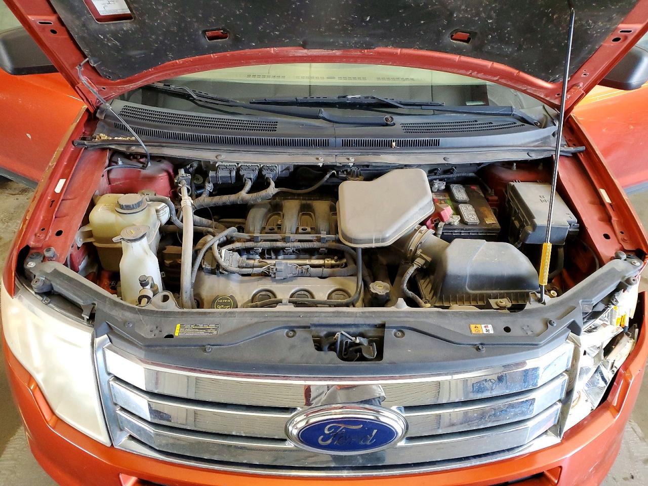 2007 Ford Edge Se Orange vin: 2FMDK46C77BA48264
