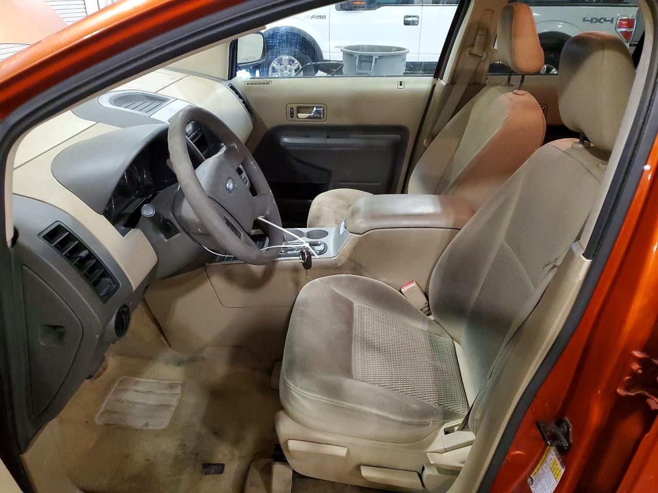 2007 Ford Edge Se Orange vin: 2FMDK46C77BA48264