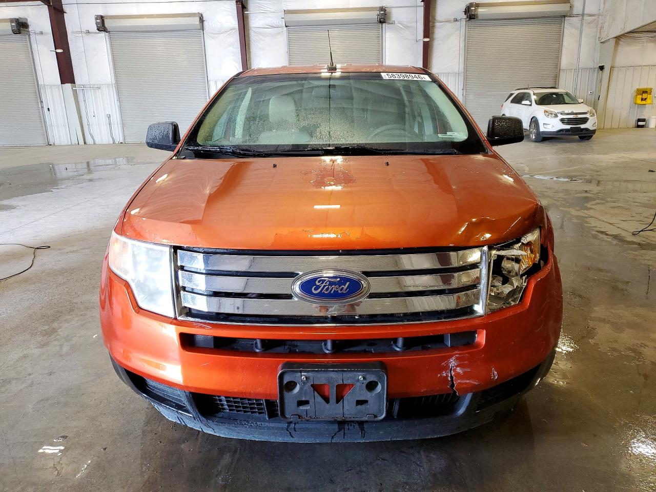 2007 Ford Edge Se Orange vin: 2FMDK46C77BA48264