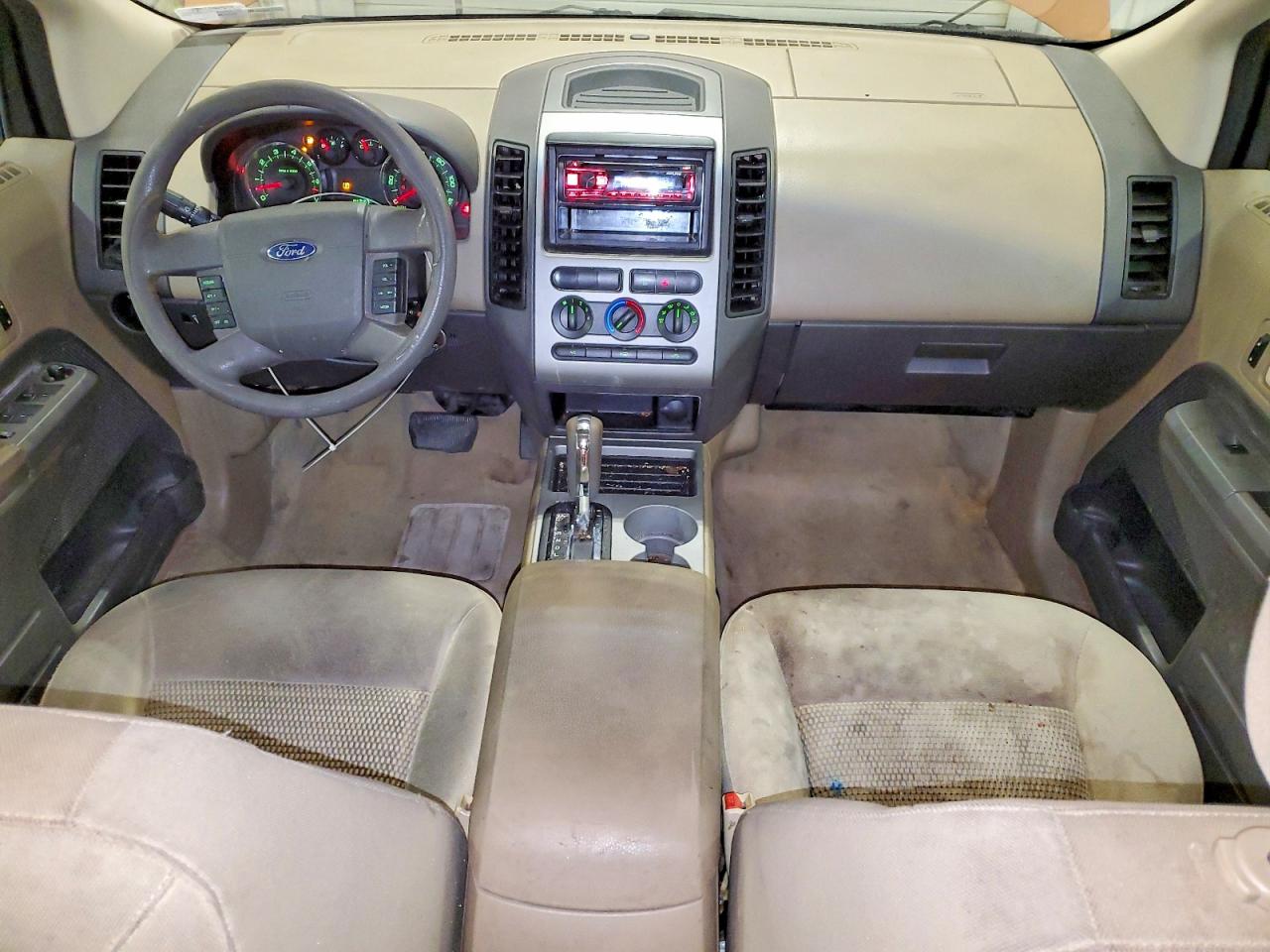 2007 Ford Edge Se Orange vin: 2FMDK46C77BA48264