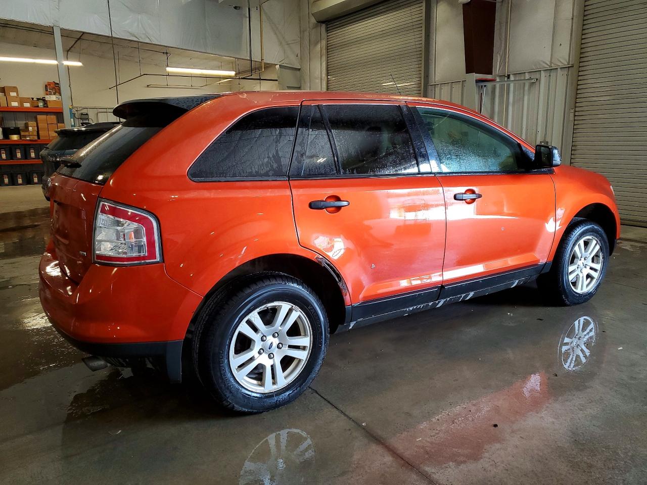 2007 Ford Edge Se Orange vin: 2FMDK46C77BA48264