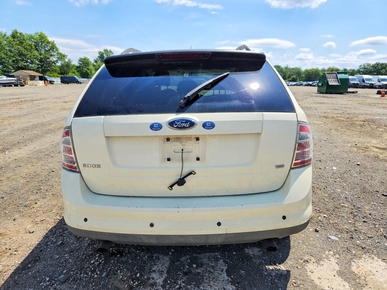 2007 Ford Edge Se Белый vin: 2FMDK46C77BA67915