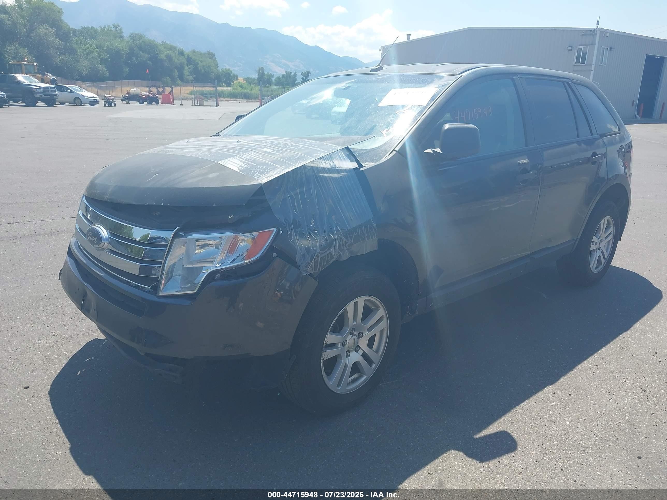 2007 Ford Edge Se Gray vin: 2FMDK46C77BA85377