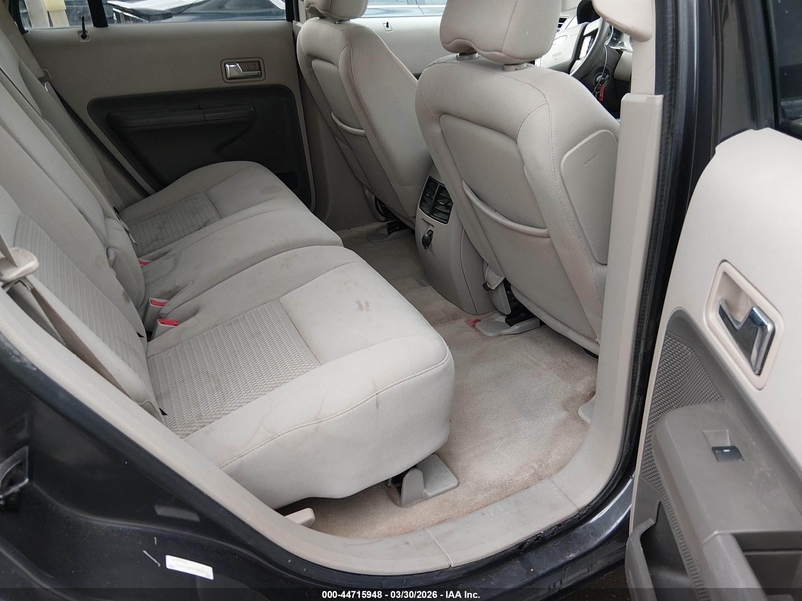 2007 Ford Edge Se Gray vin: 2FMDK46C77BA85377