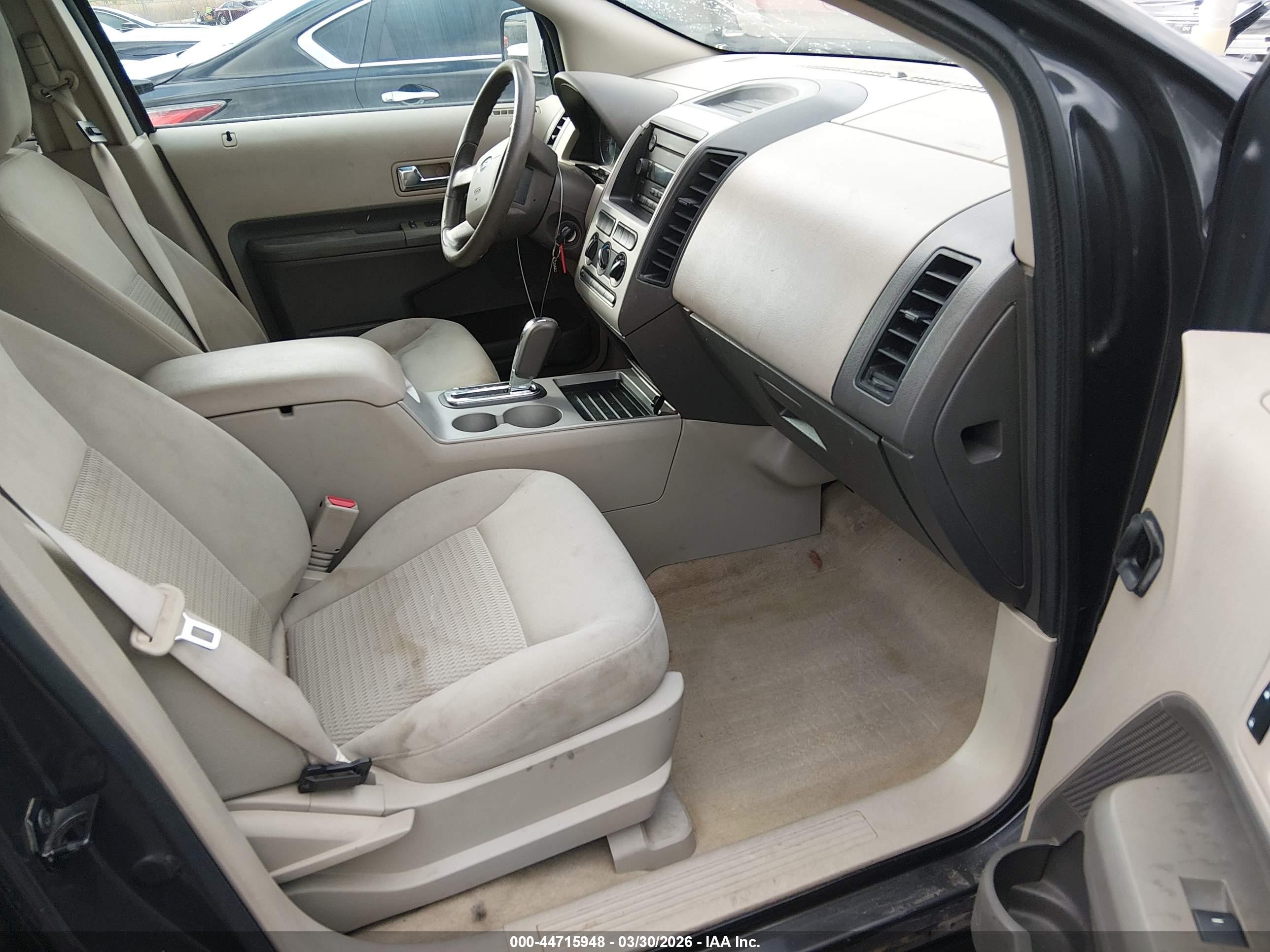 2007 Ford Edge Se Gray vin: 2FMDK46C77BA85377