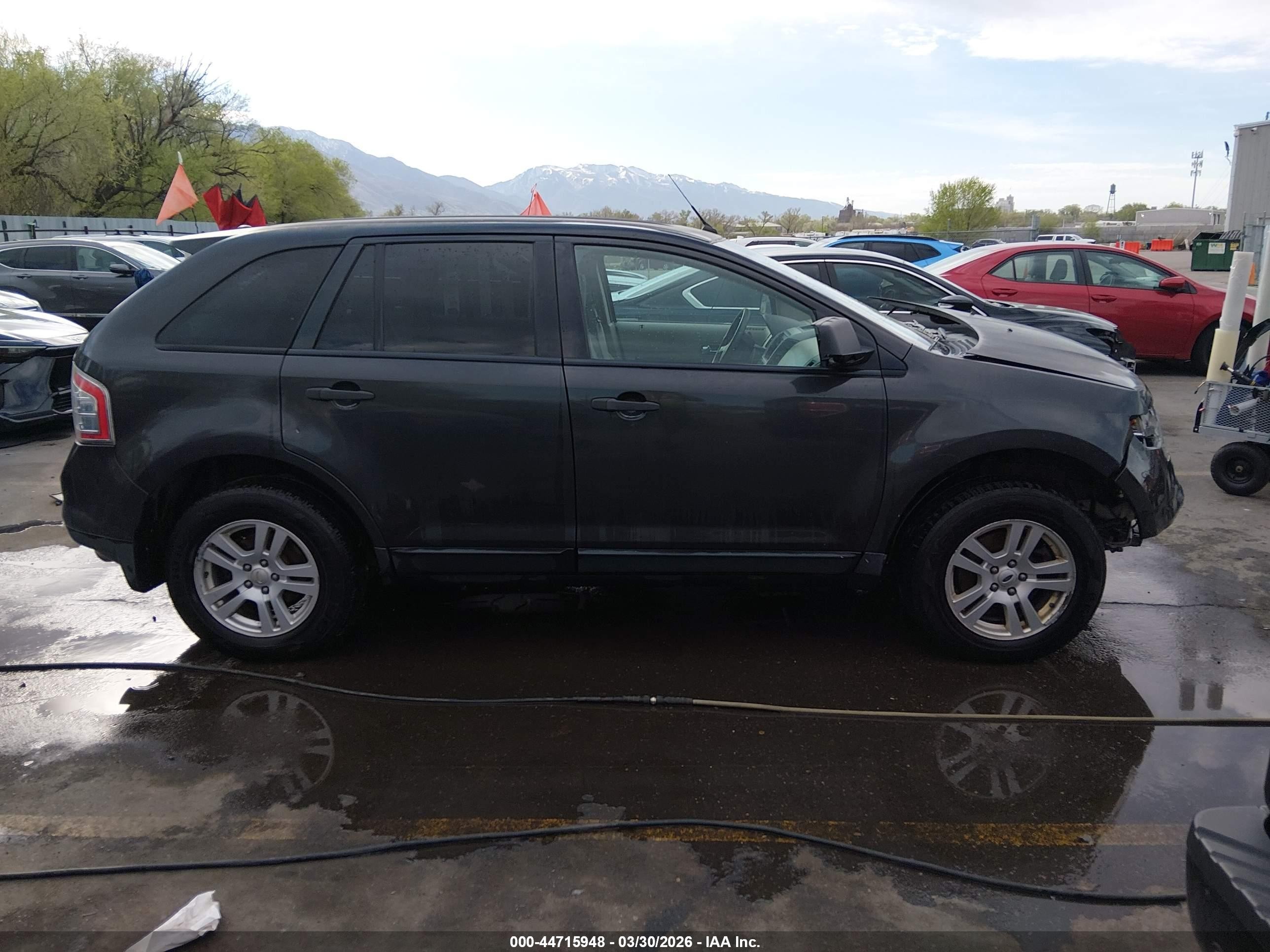 2007 Ford Edge Se Gray vin: 2FMDK46C77BA85377