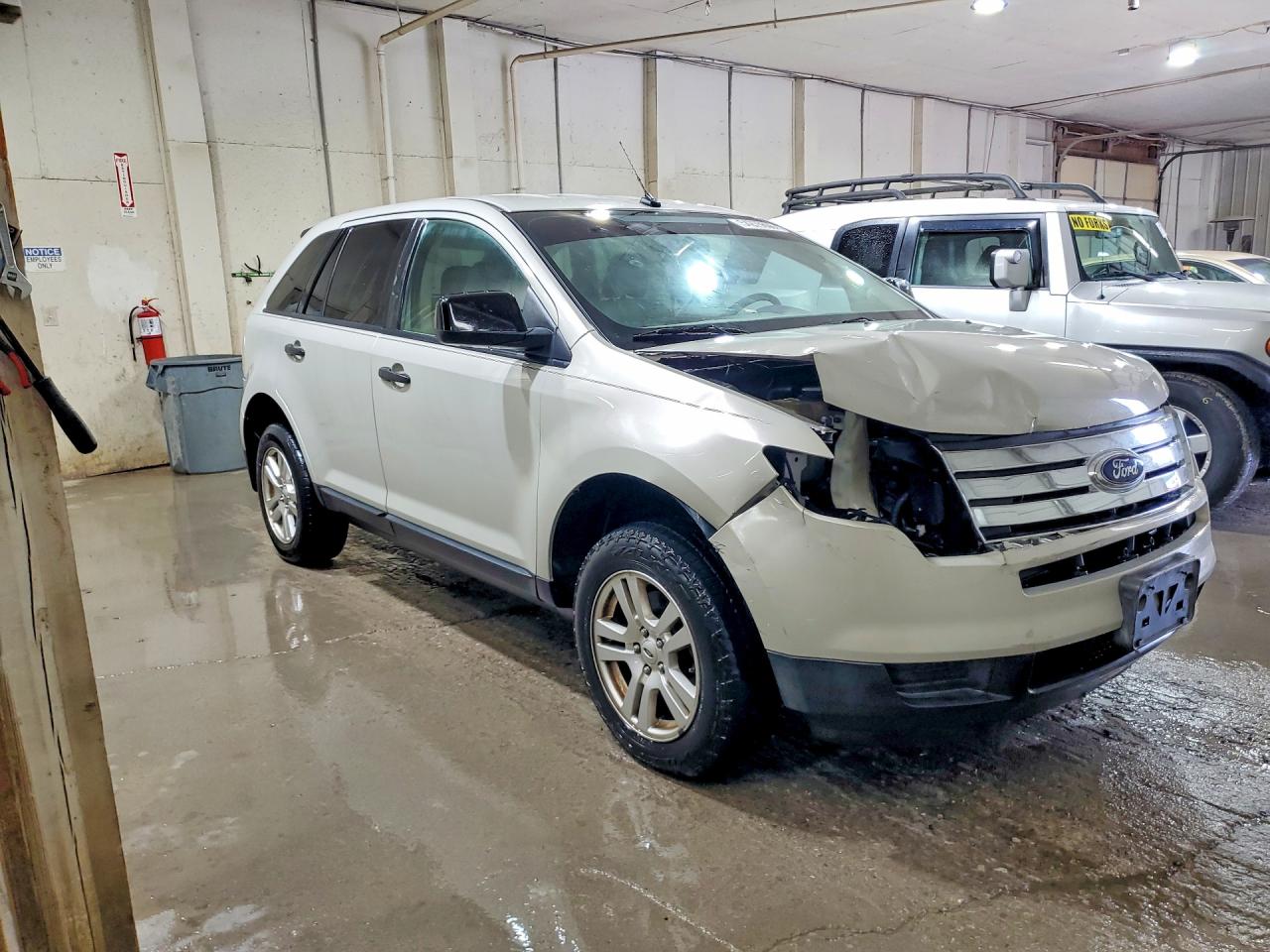 2007 Ford Edge Se Gray vin: 2FMDK46C87BA55109