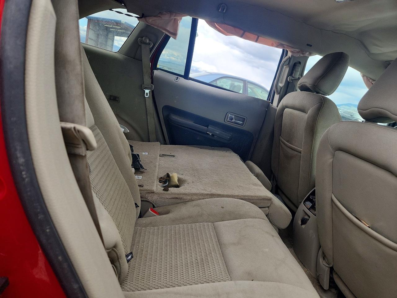 2007 Ford Edge Se Темно-бордовый vin: 2FMDK46C87BB18533