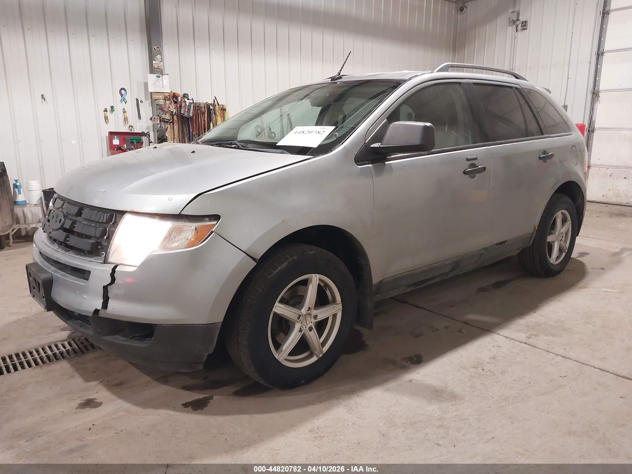 2007 Ford Edge Se Silver vin: 2FMDK46C97BB16659