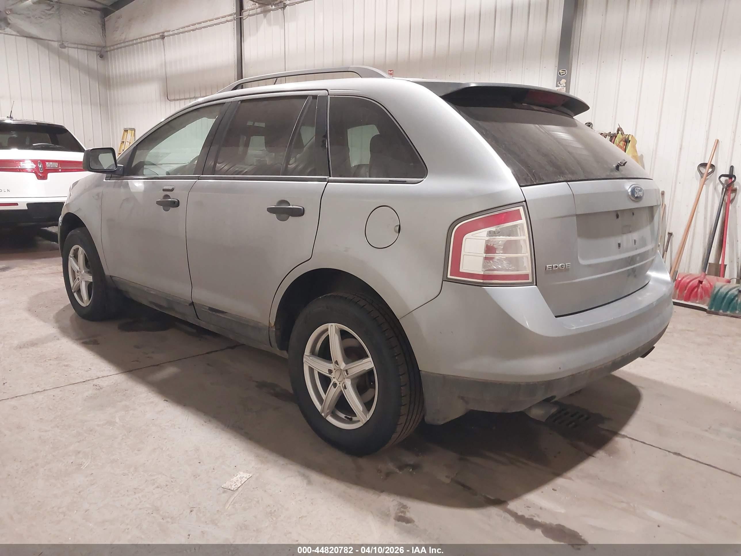 2007 Ford Edge Se Silver vin: 2FMDK46C97BB16659