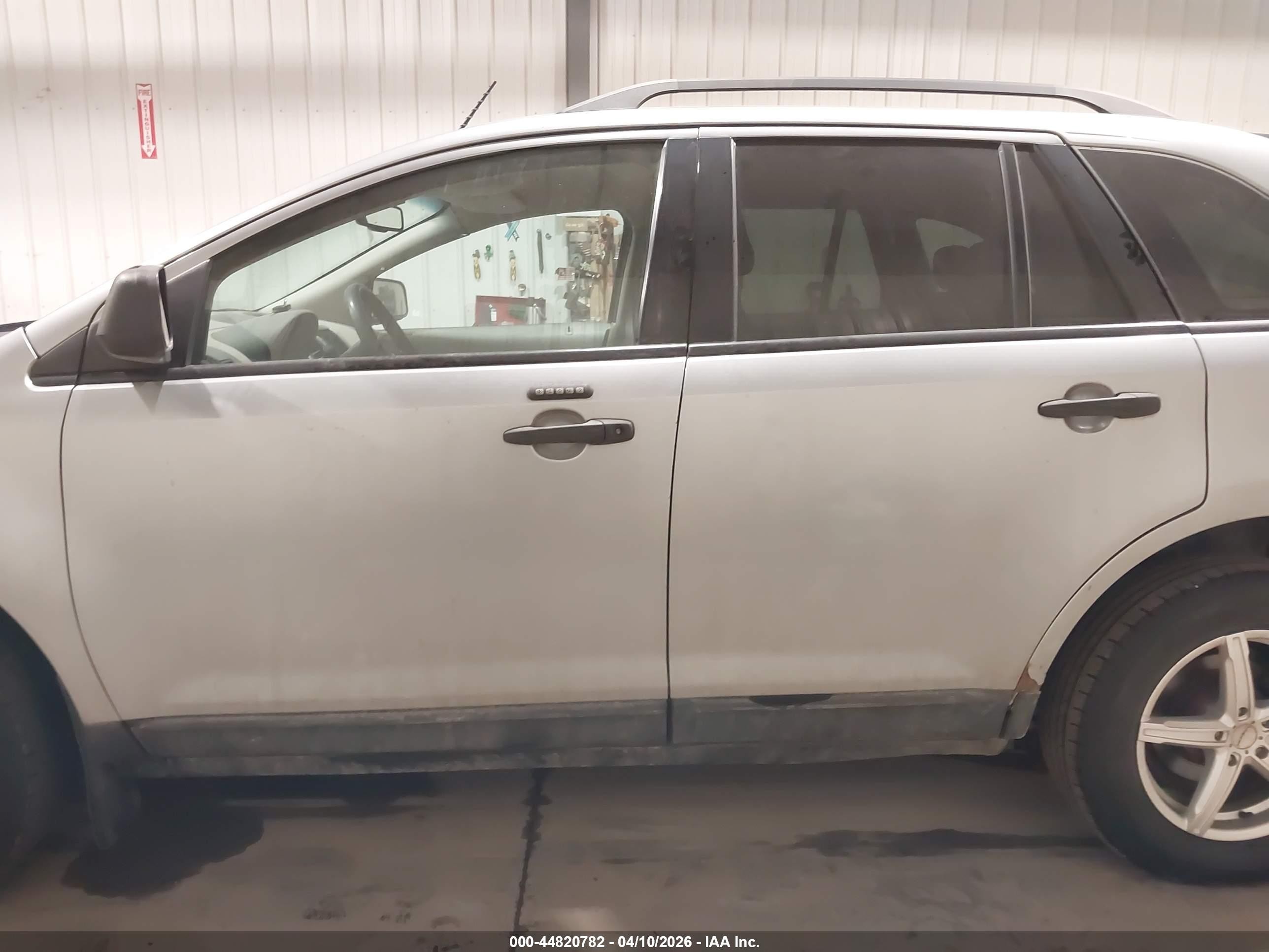 2007 Ford Edge Se Silver vin: 2FMDK46C97BB16659