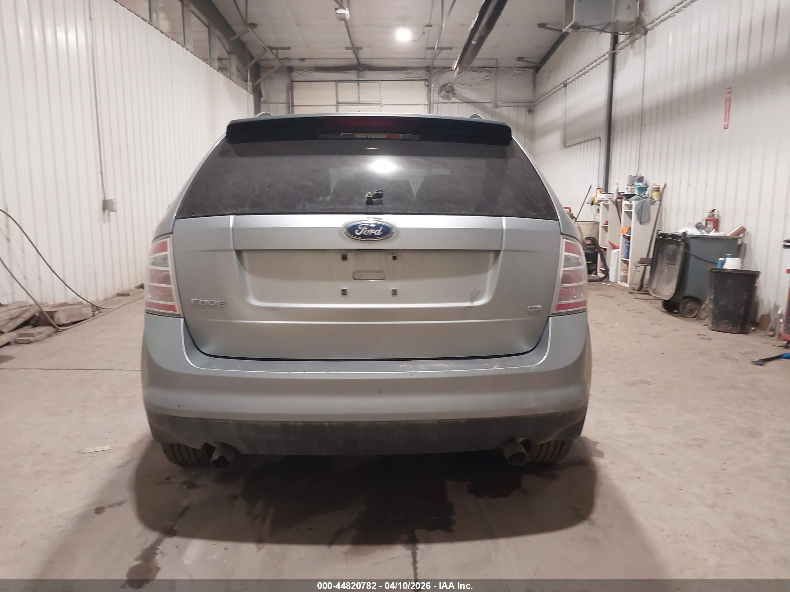 2007 Ford Edge Se Silver vin: 2FMDK46C97BB16659