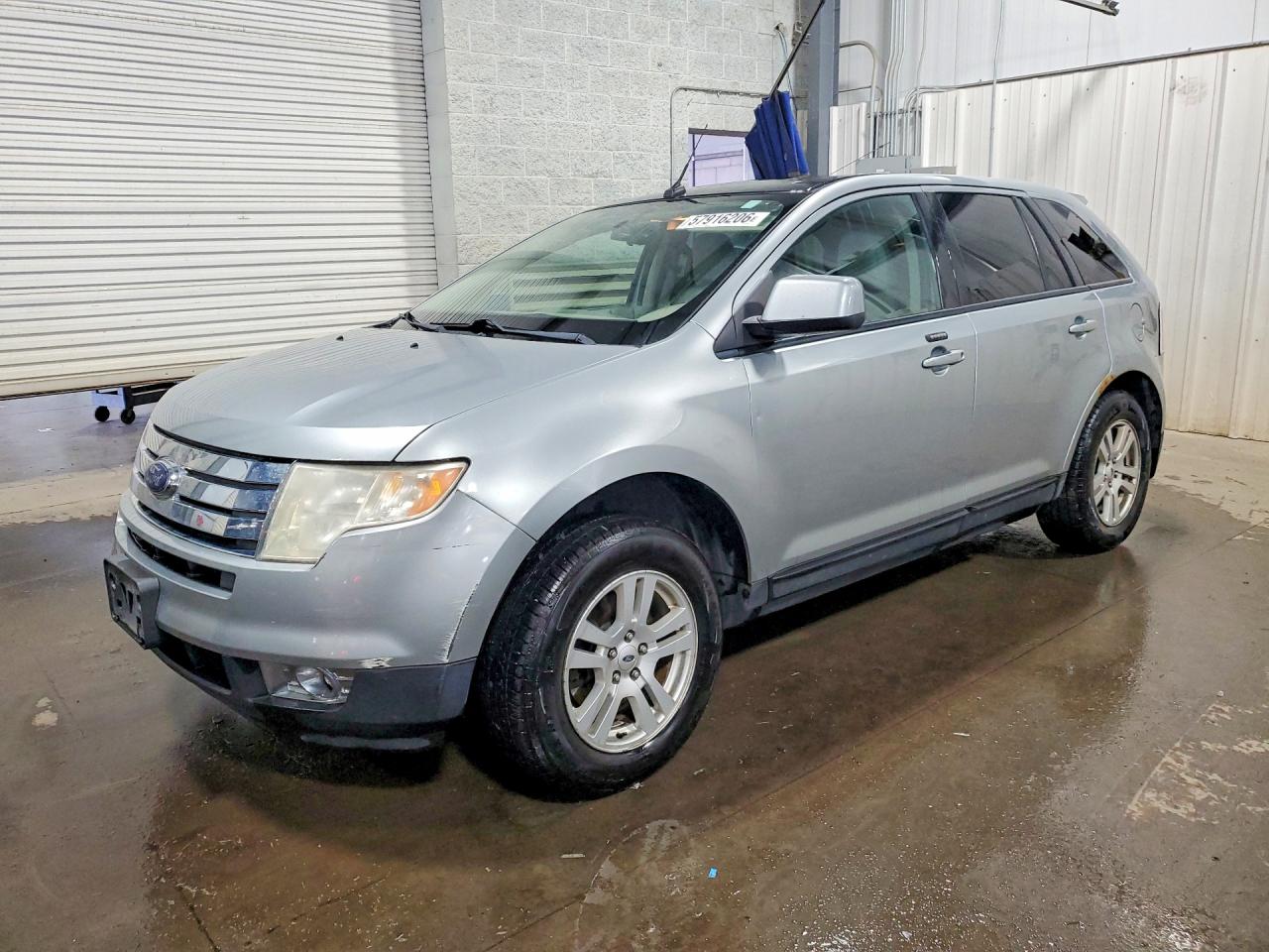 2007 Ford Edge Sel Silver vin: 2FMDK48C07BA96377