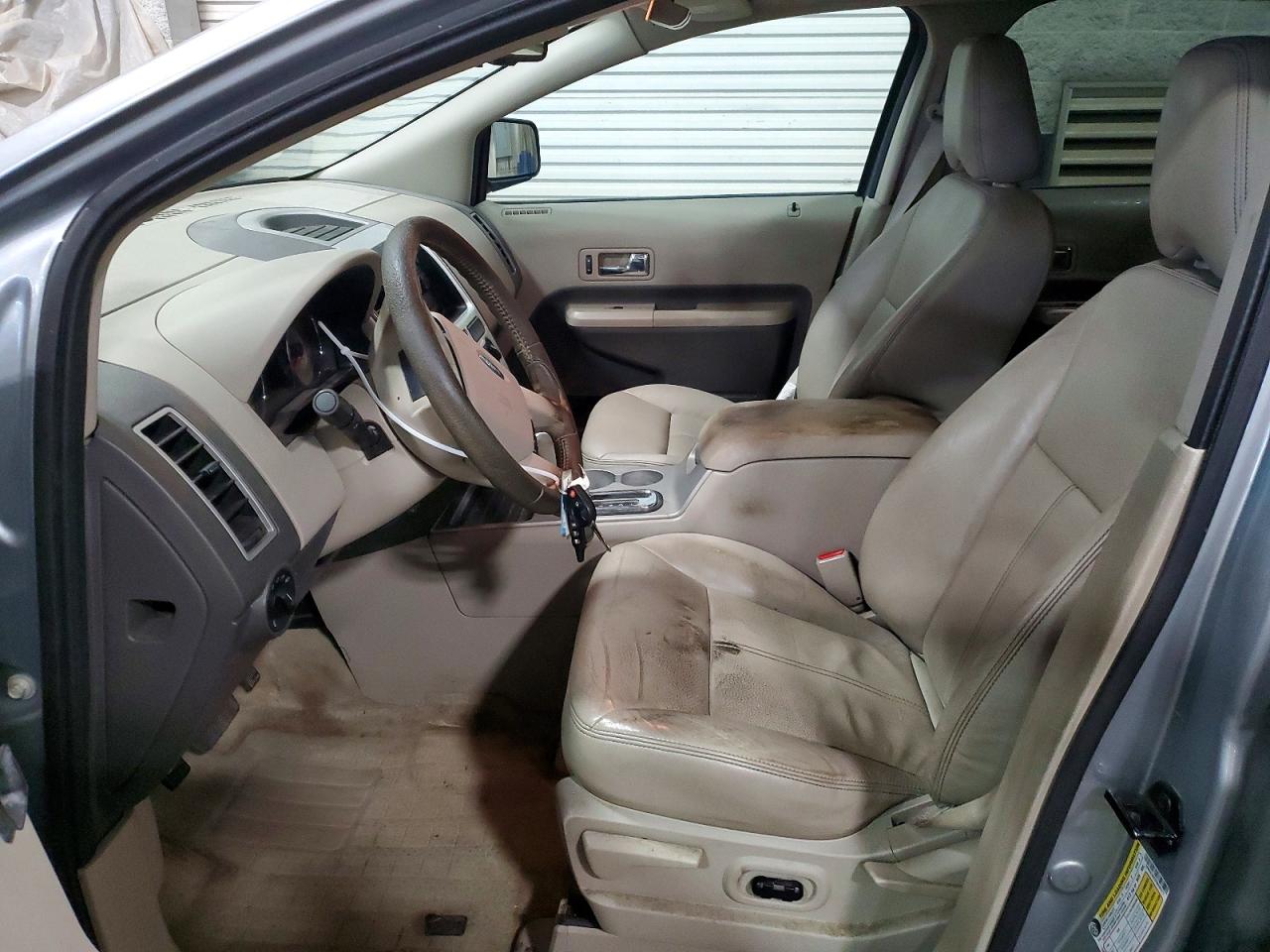 2007 Ford Edge Sel Silver vin: 2FMDK48C07BA96377