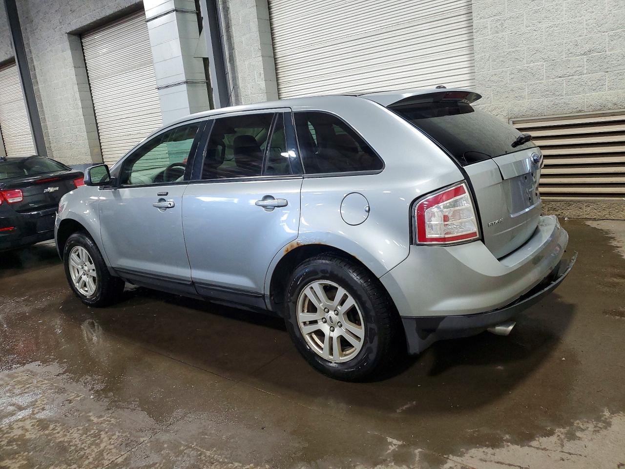2007 Ford Edge Sel Silver vin: 2FMDK48C07BA96377