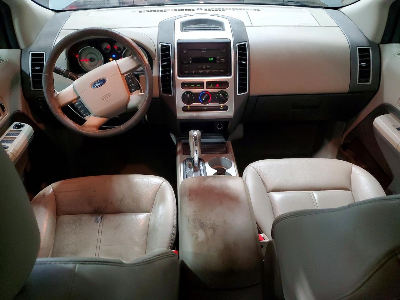 2007 Ford Edge Sel Silver vin: 2FMDK48C07BA96377