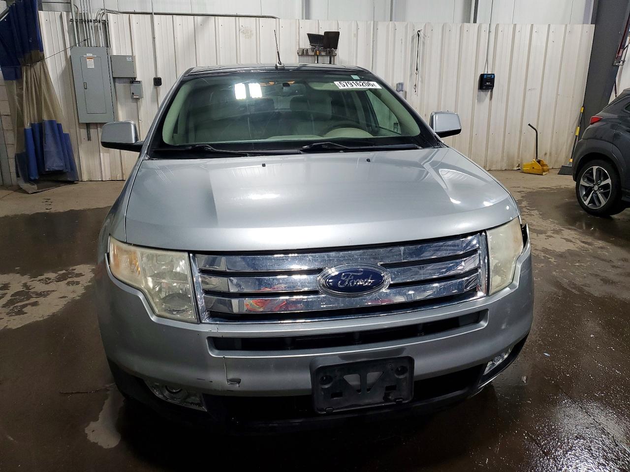 2007 Ford Edge Sel Silver vin: 2FMDK48C07BA96377