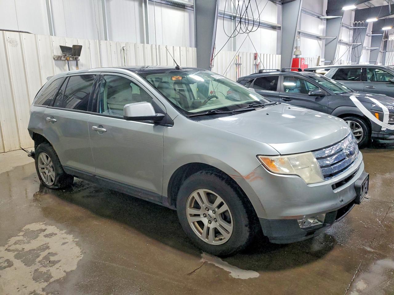 2007 Ford Edge Sel Silver vin: 2FMDK48C07BA96377