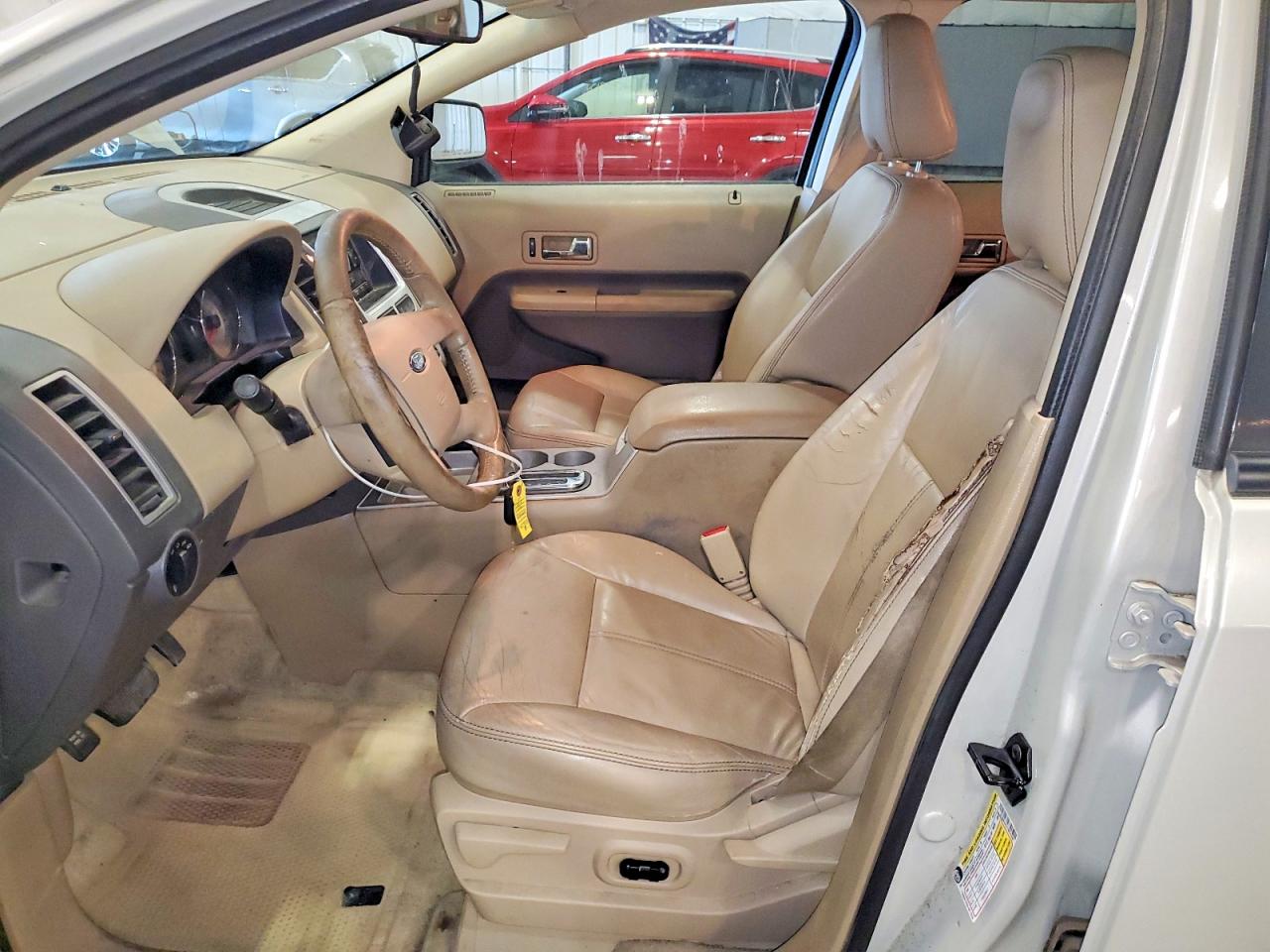 2007 Ford Edge Sel Beige vin: 2FMDK48C07BB20399
