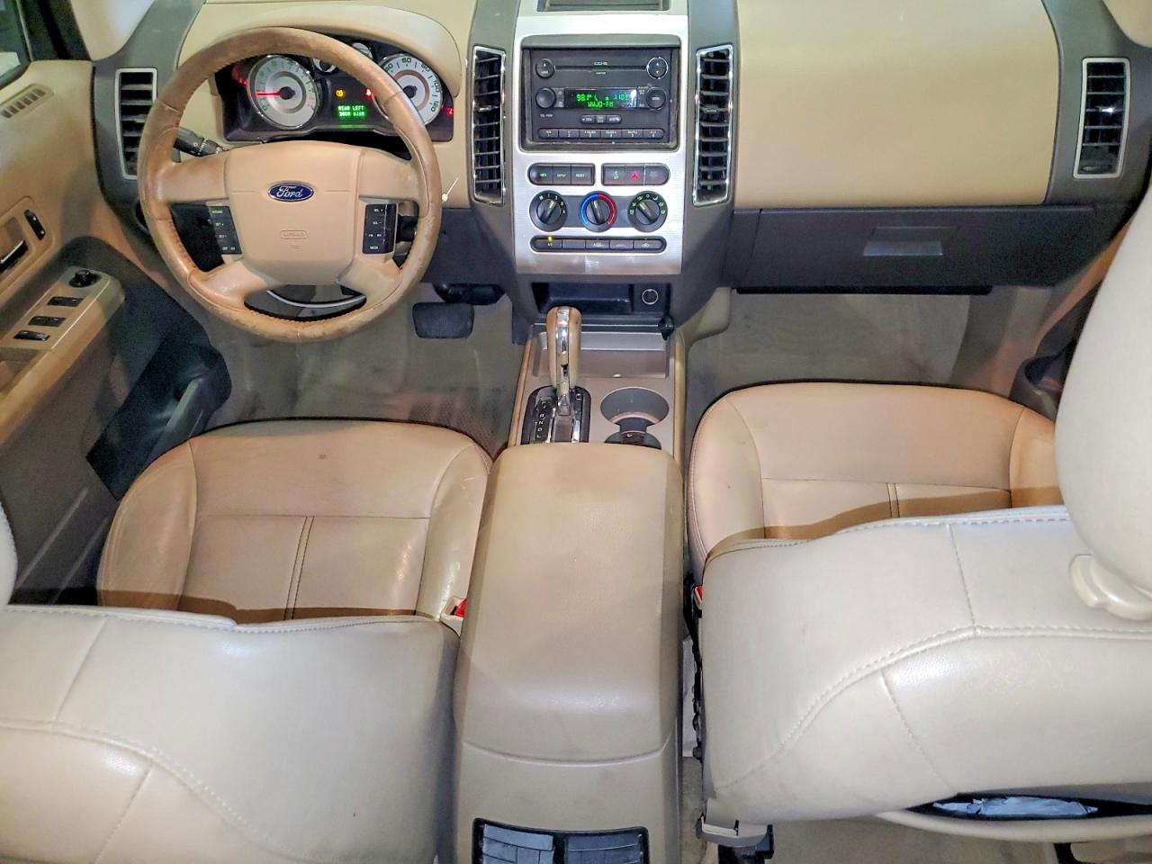 2007 Ford Edge Sel Beige vin: 2FMDK48C07BB20399