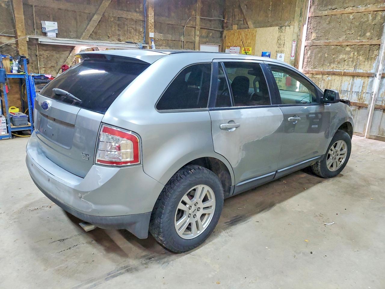 2007 Ford Edge Sel Silver vin: 2FMDK48C07BB64967