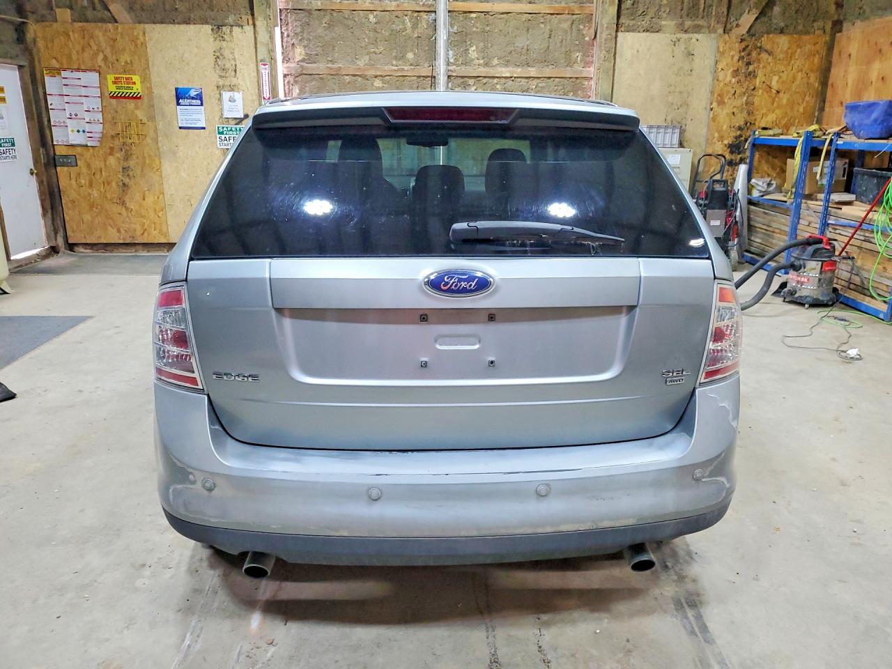 2007 Ford Edge Sel Silver vin: 2FMDK48C07BB64967
