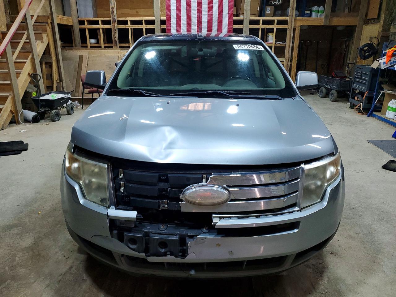 2007 Ford Edge Sel Silver vin: 2FMDK48C07BB64967
