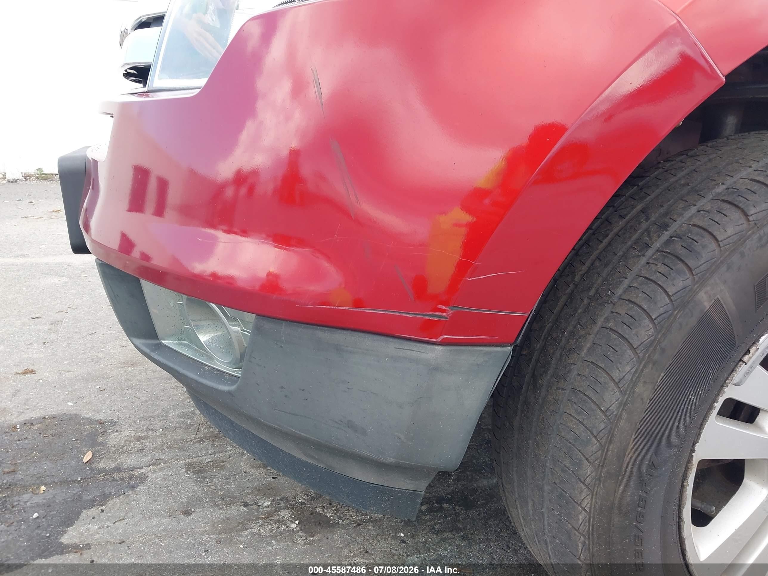 2008 Ford Edge Sel Red vin: 2FMDK48C08BA30784