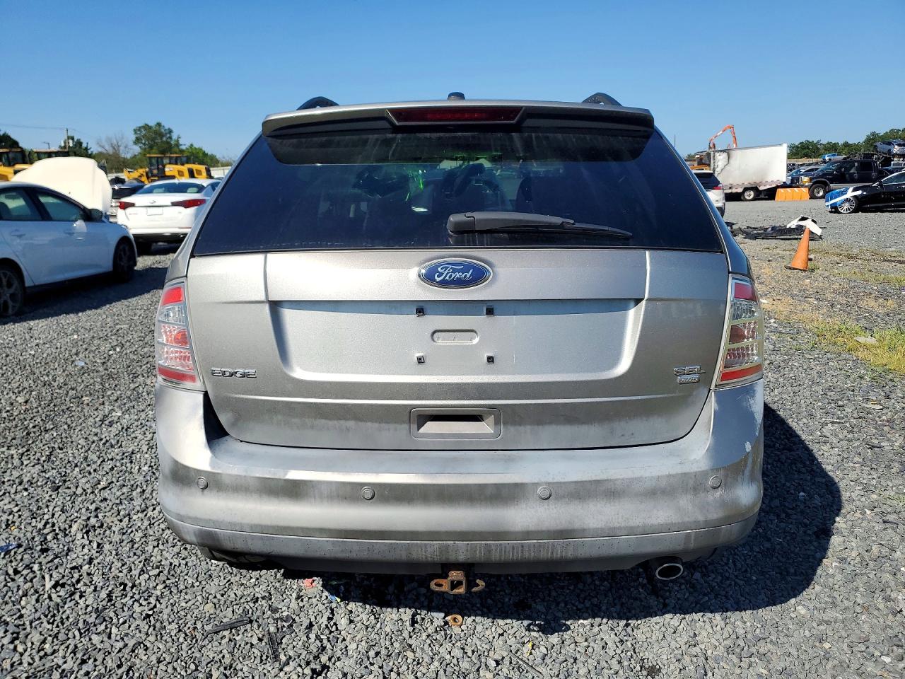 2008 Ford Edge Sel Gray vin: 2FMDK48C08BA60156