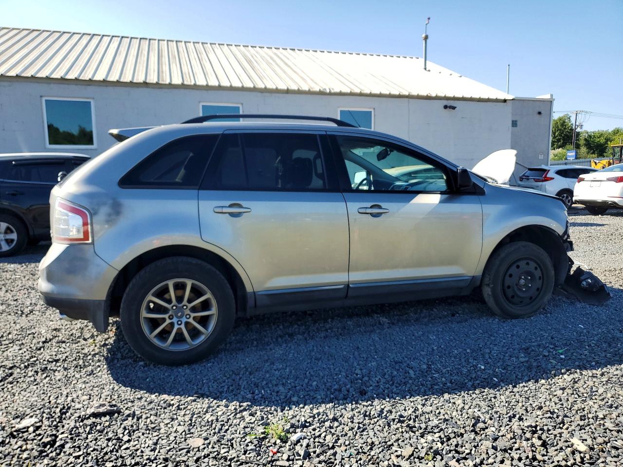 2008 Ford Edge Sel Gray vin: 2FMDK48C08BA60156