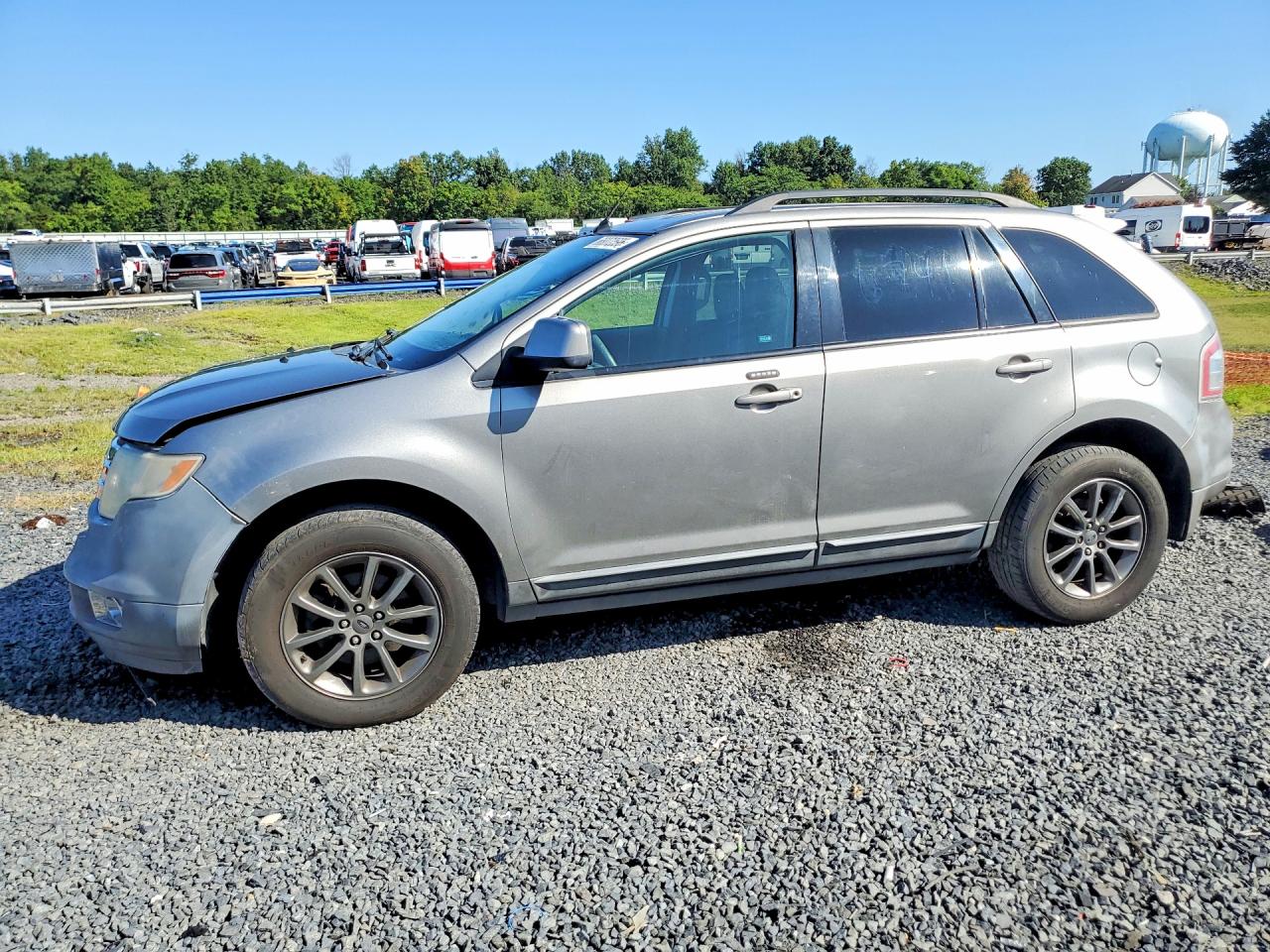 2008 Ford Edge Sel Gray vin: 2FMDK48C08BA60156