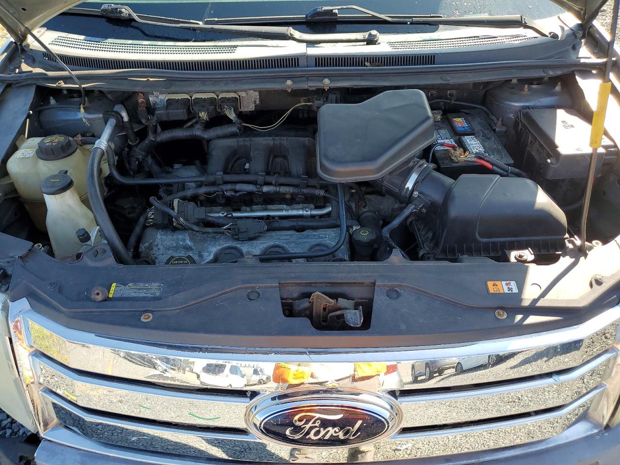 2008 Ford Edge Sel Gray vin: 2FMDK48C08BA60156