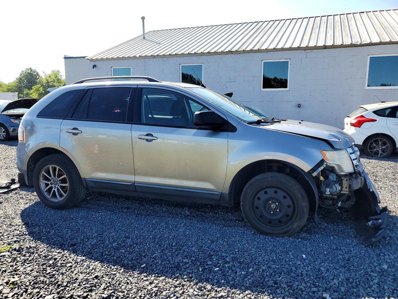 2008 Ford Edge Sel Gray vin: 2FMDK48C08BA60156