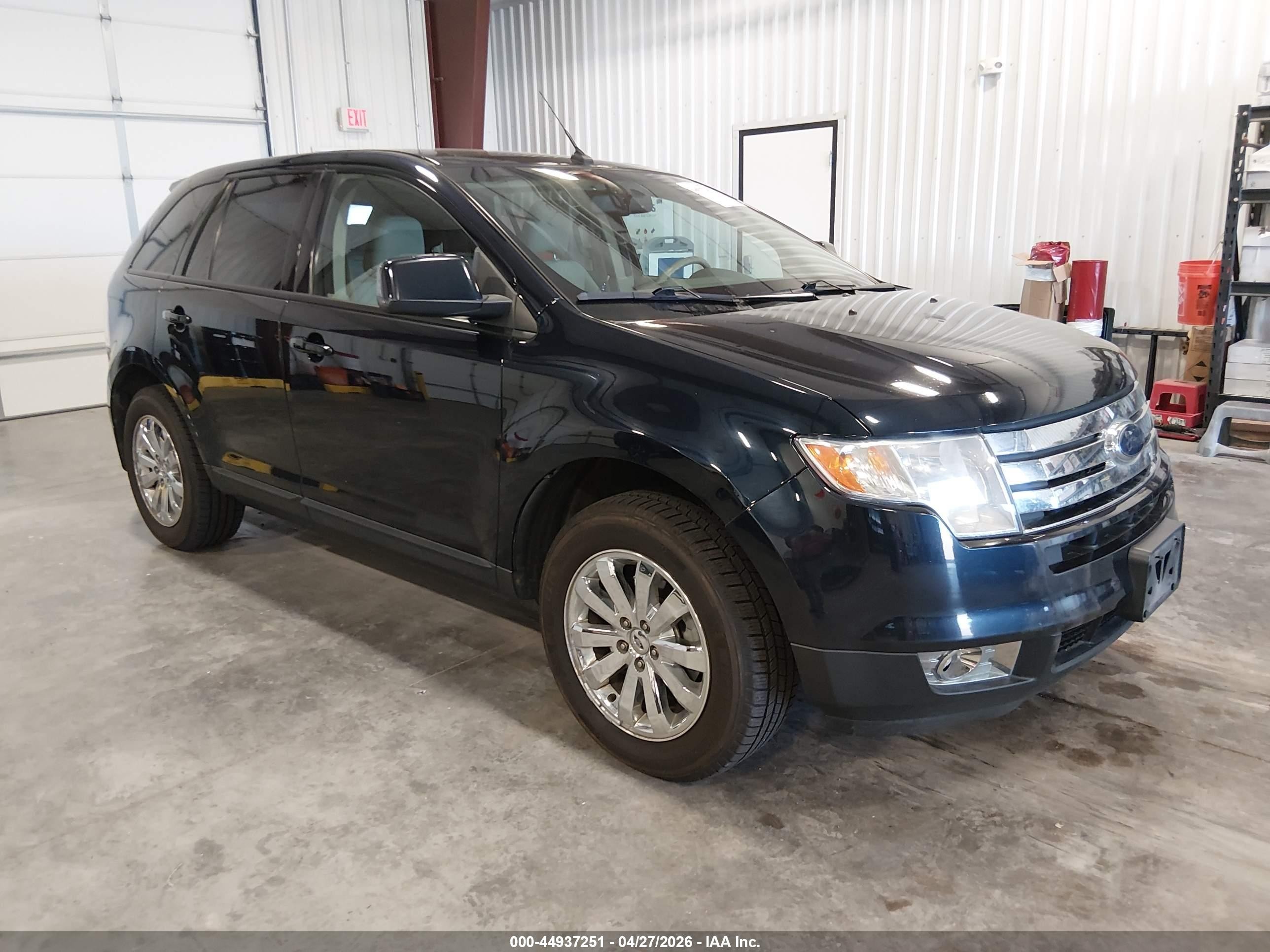 2008 Ford Edge Sel Blue vin: 2FMDK48C08BB25300