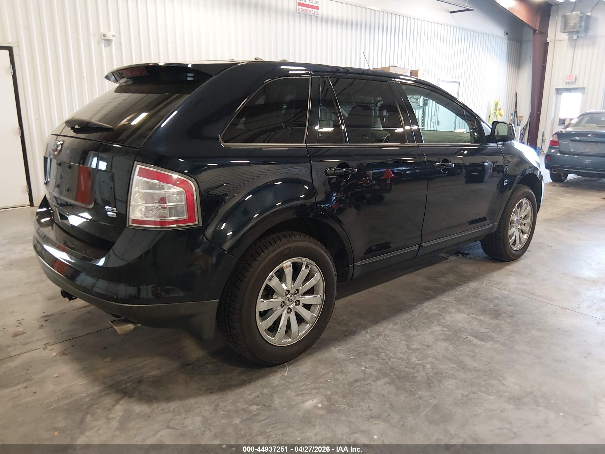 2008 Ford Edge Sel Blue vin: 2FMDK48C08BB25300