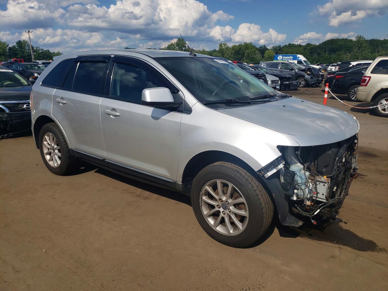 2009 Ford Edge Sel Silver vin: 2FMDK48C09BA69652