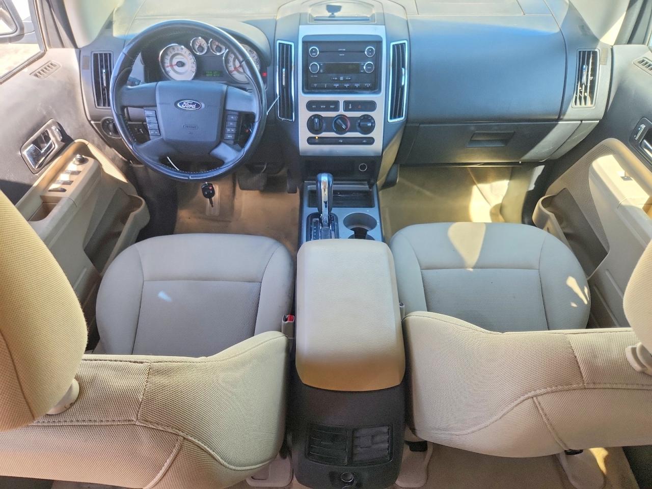 2009 Ford Edge Sel White vin: 2FMDK48C09BB00852