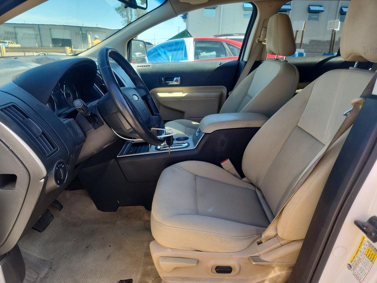 2009 Ford Edge Sel White vin: 2FMDK48C09BB00852