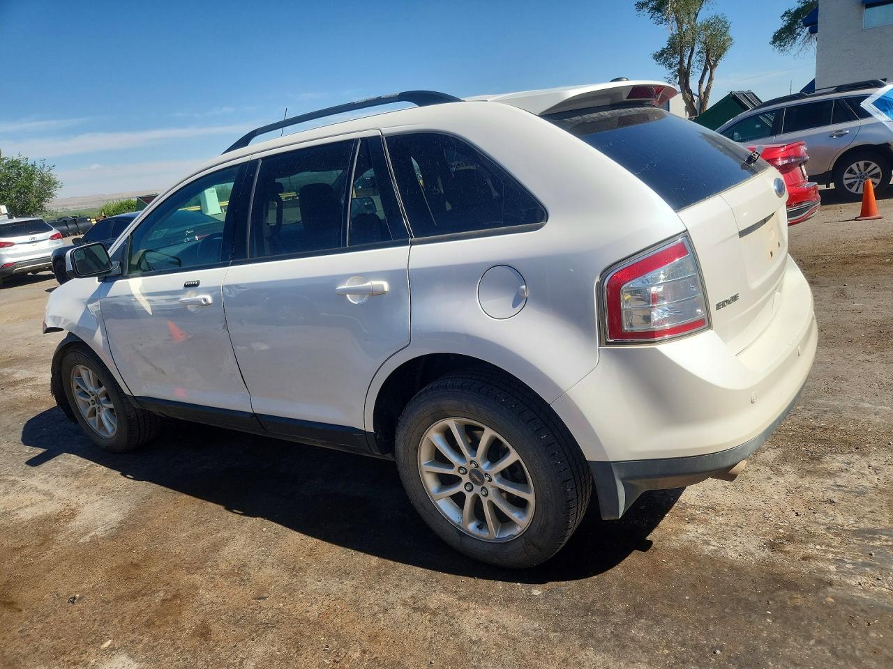 2009 Ford Edge Sel White vin: 2FMDK48C09BB00852
