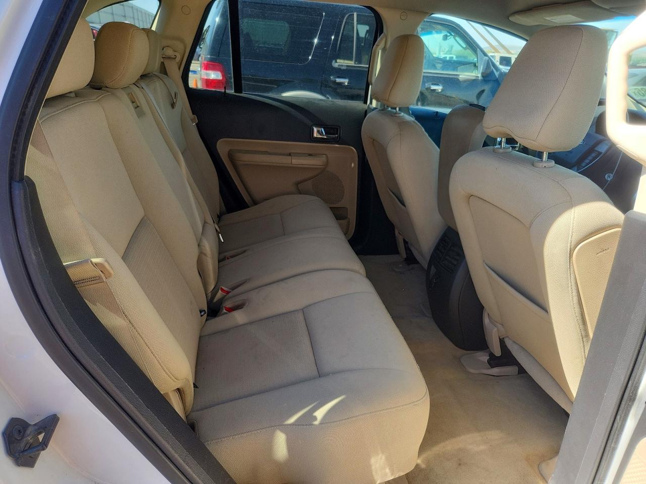 2009 Ford Edge Sel White vin: 2FMDK48C09BB00852